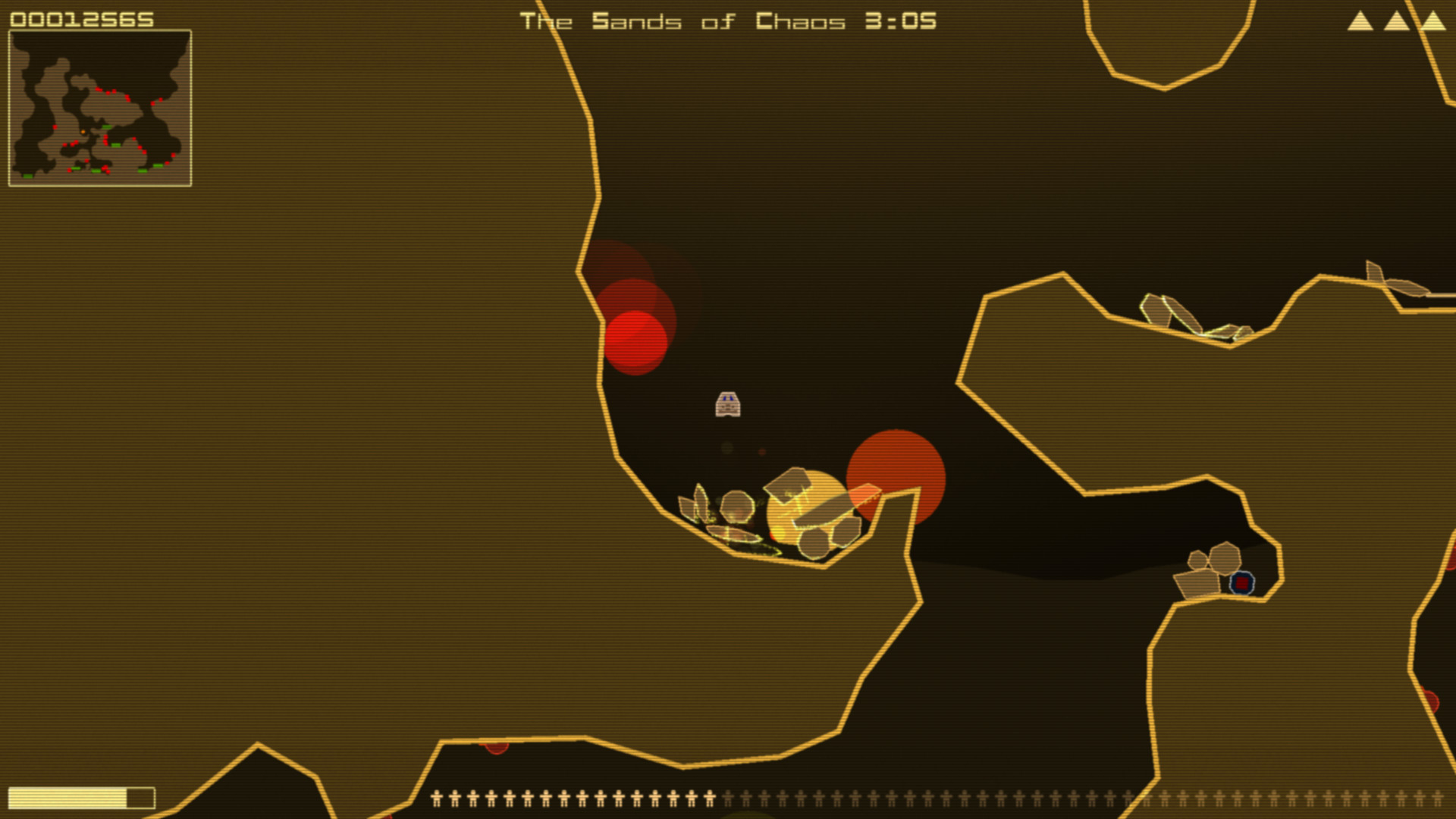 Terra Lander II - Rockslide Rescue screenshot 2