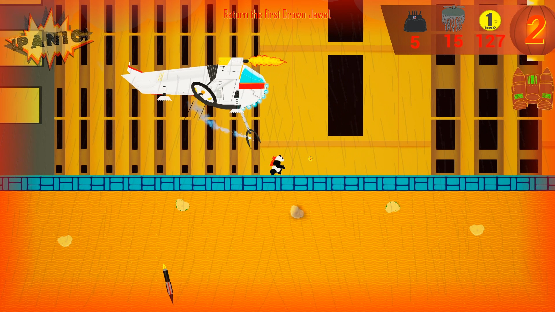 Rocket Panda Panic screenshot 11