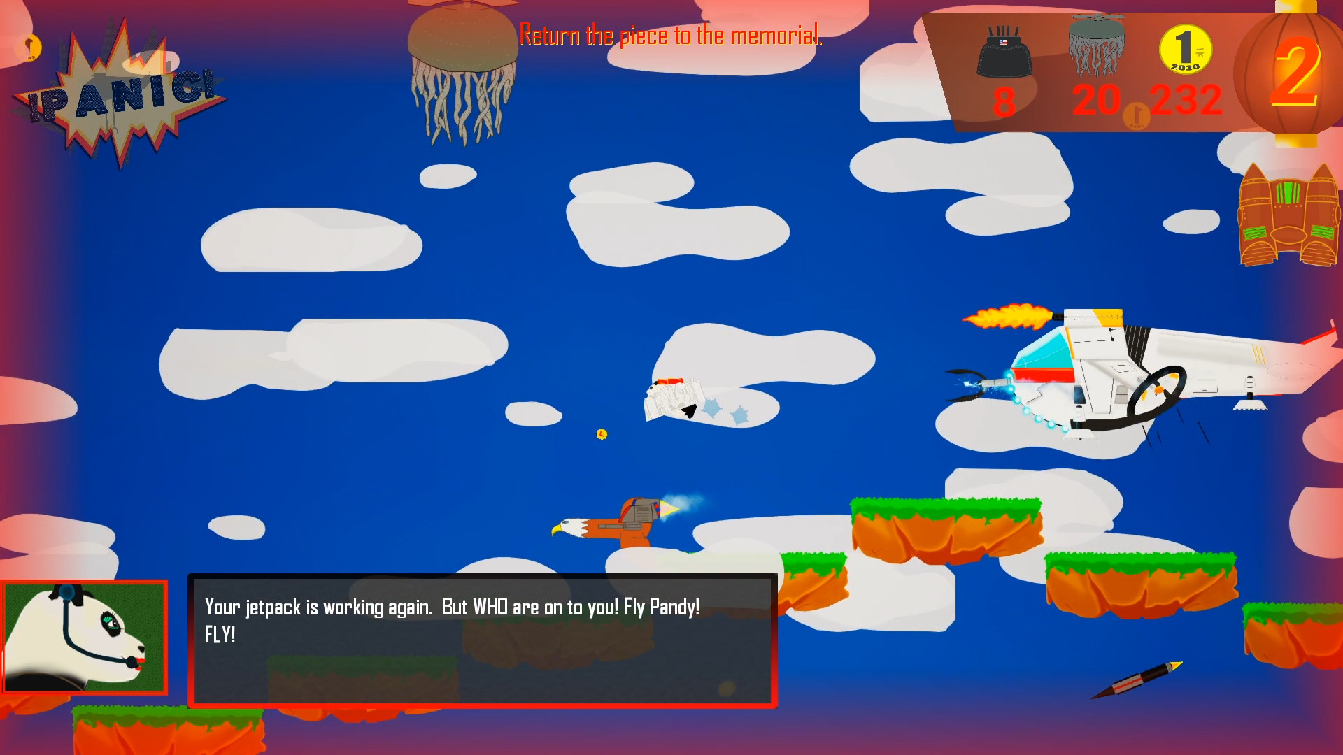 Rocket Panda Panic screenshot 6