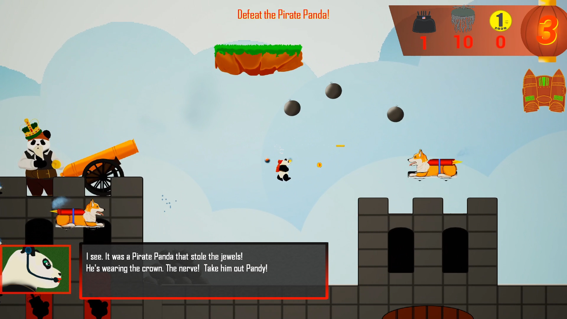 Rocket Panda Panic screenshot 2