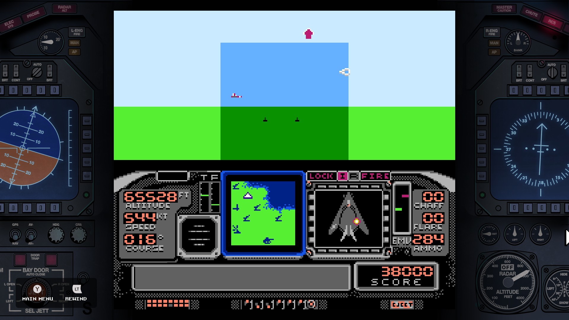 F-117A Stealth Fighter (NES edition) screenshot 2