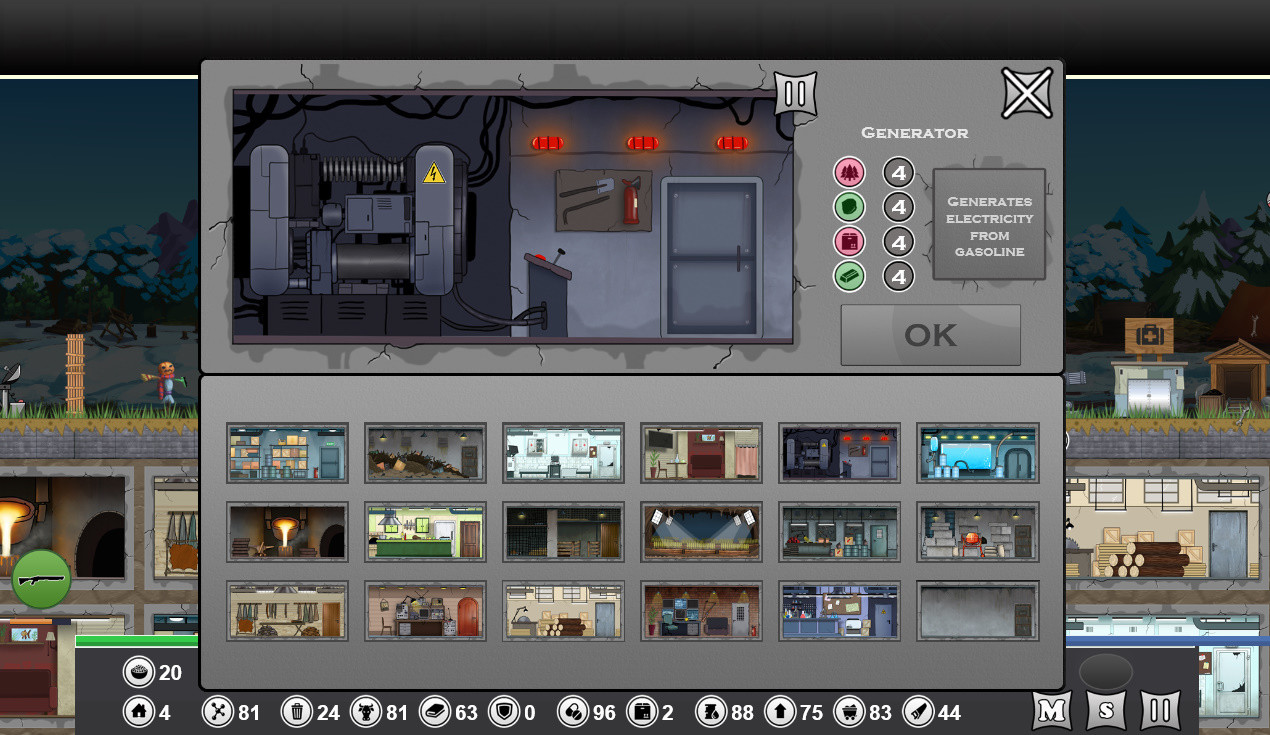 Zombie Defense Shelter screenshot 2