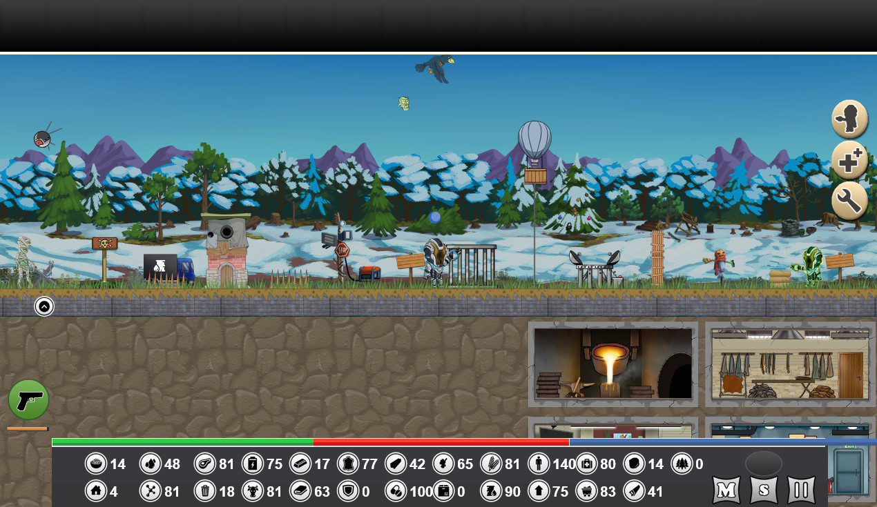 Zombie Defense Shelter screenshot 3