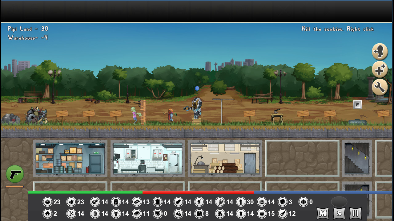 Zombie Defense Shelter screenshot 1