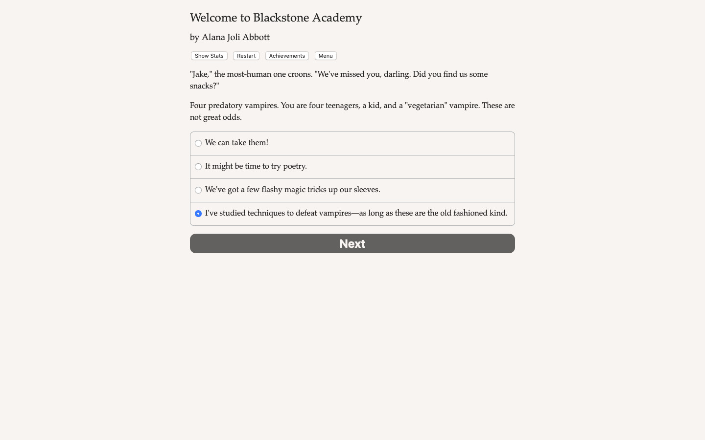 Blackstone Academy for the Magical Arts screenshot 4