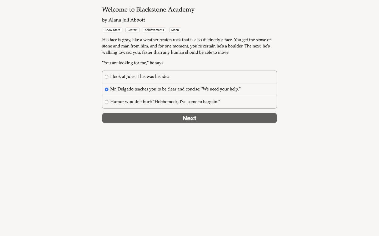 Blackstone Academy for the Magical Arts screenshot 3