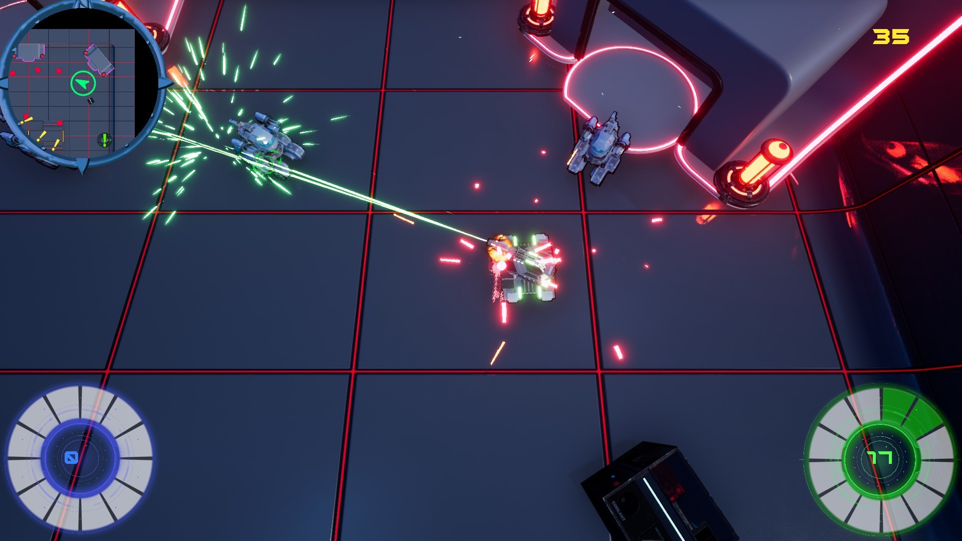 Senshi Tank 2: Space Bots screenshot 4
