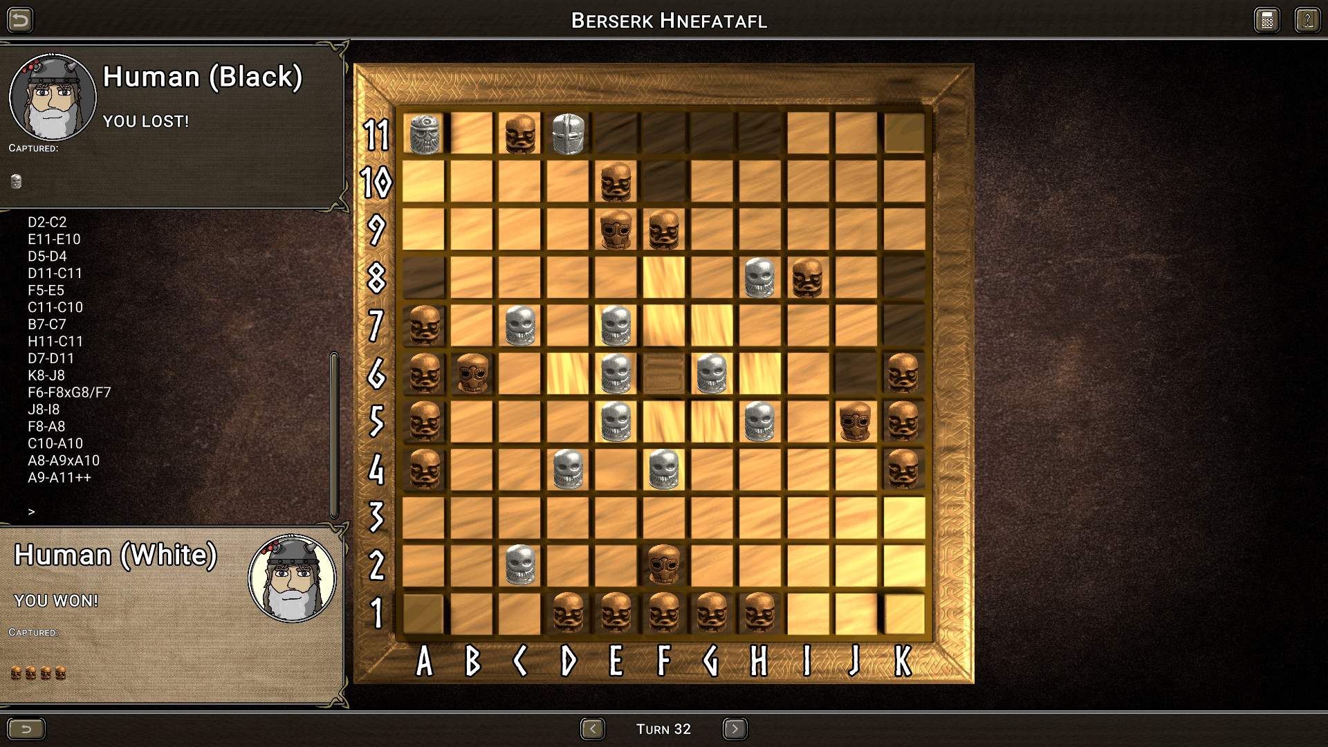 Hnefatafl screenshot 1