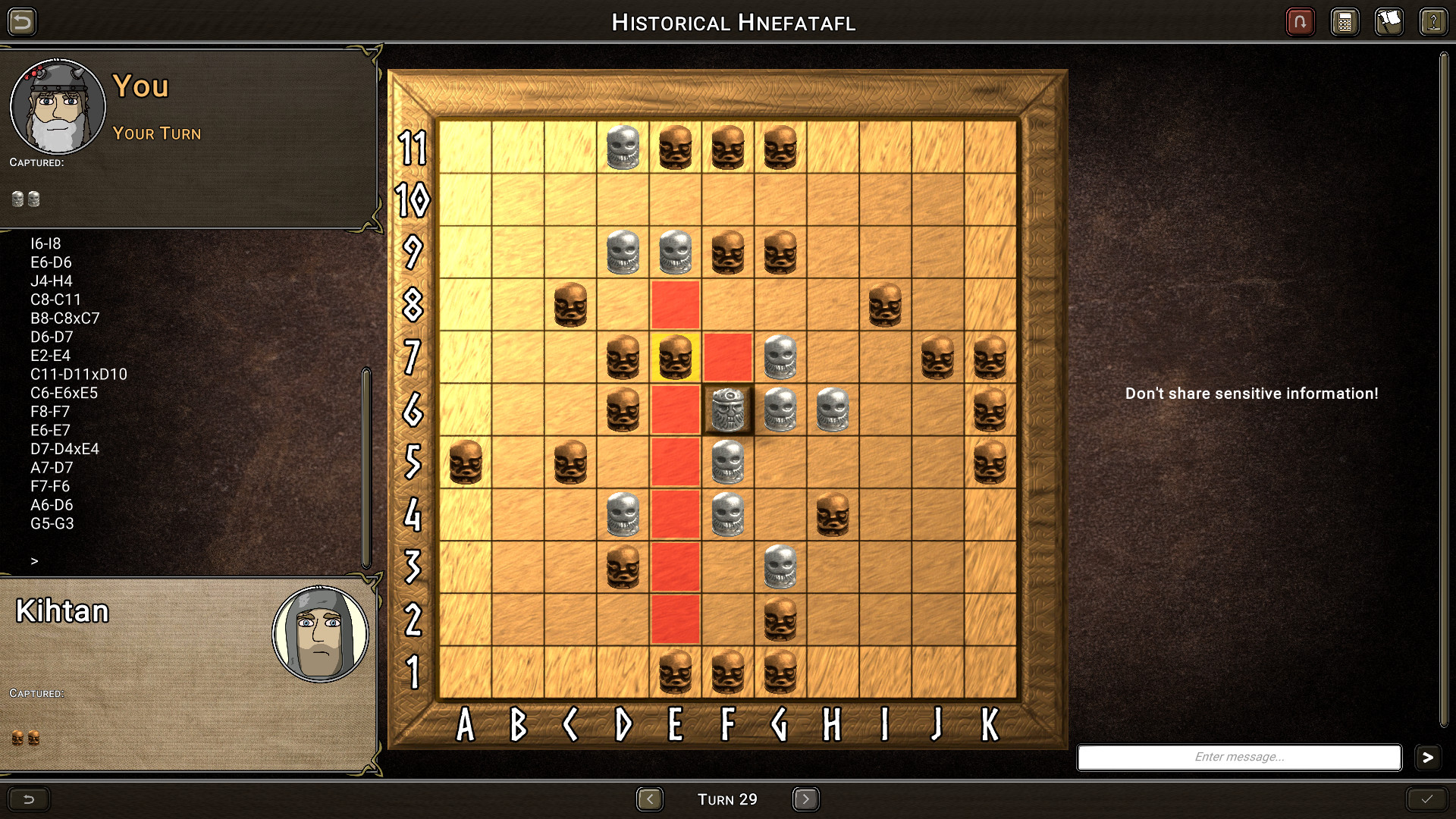 Hnefatafl screenshot 5