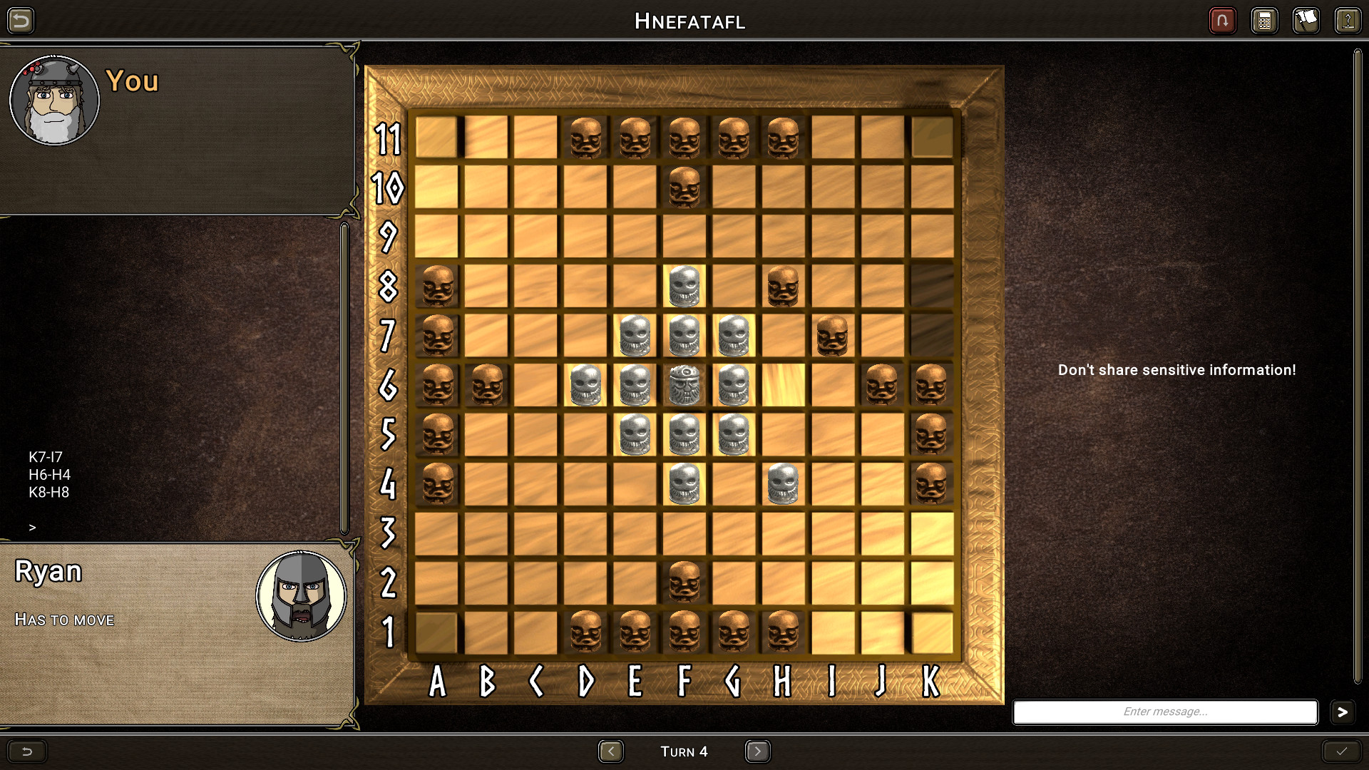 Hnefatafl screenshot 2