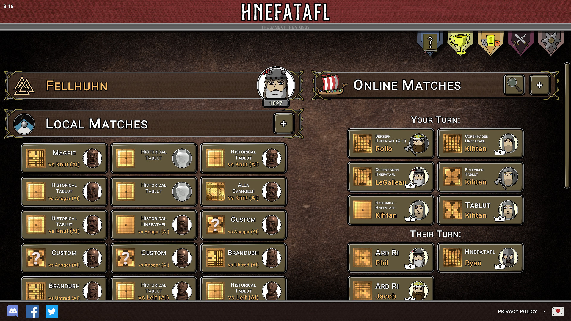 Hnefatafl screenshot 4