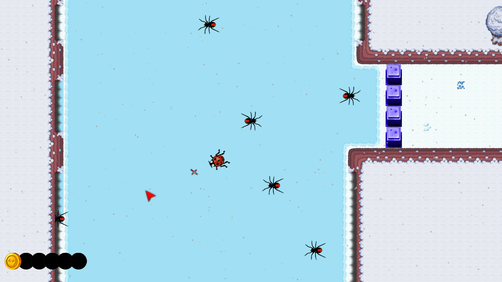Escape of Mari: The Polar Ladybug screenshot 1