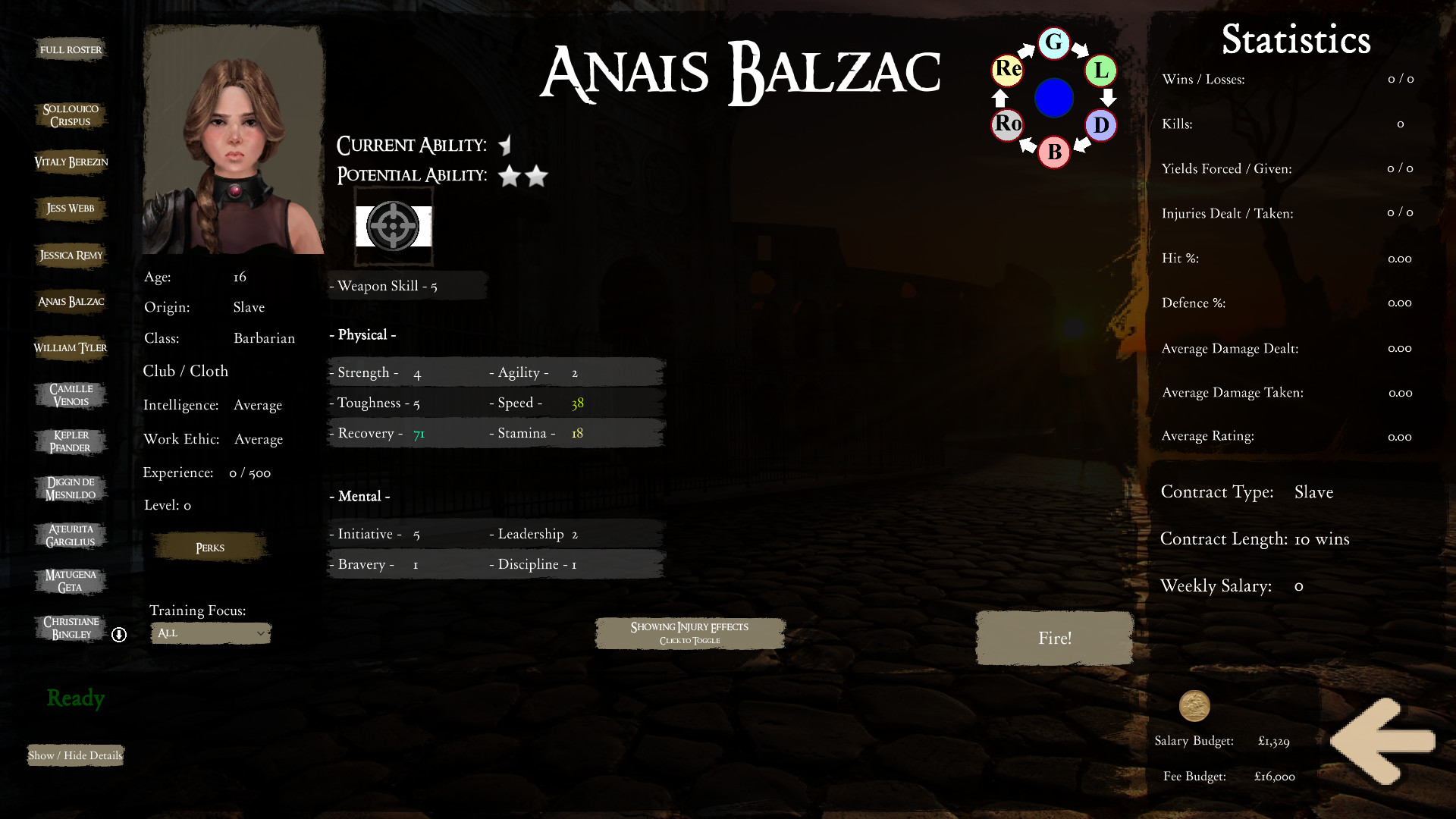 Gladiator Manager screenshot 5