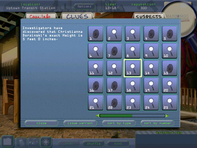 Mahjongg Investigations: Under Suspicion screenshot 3