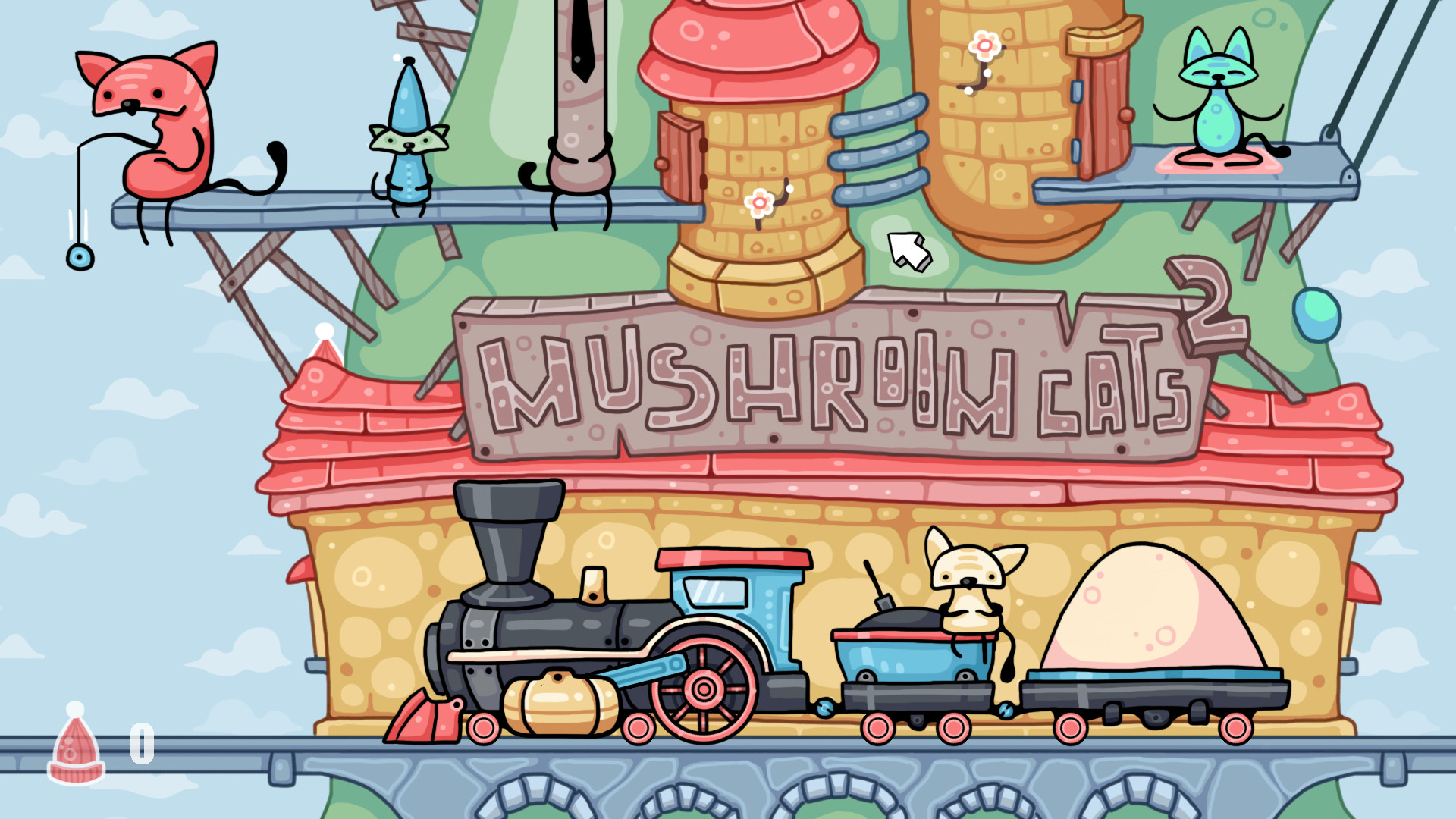 Mushroom Cats 2 screenshot 1