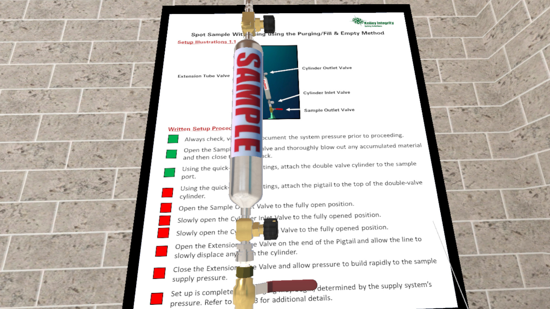 Spot Sample Witness Simulator screenshot 3