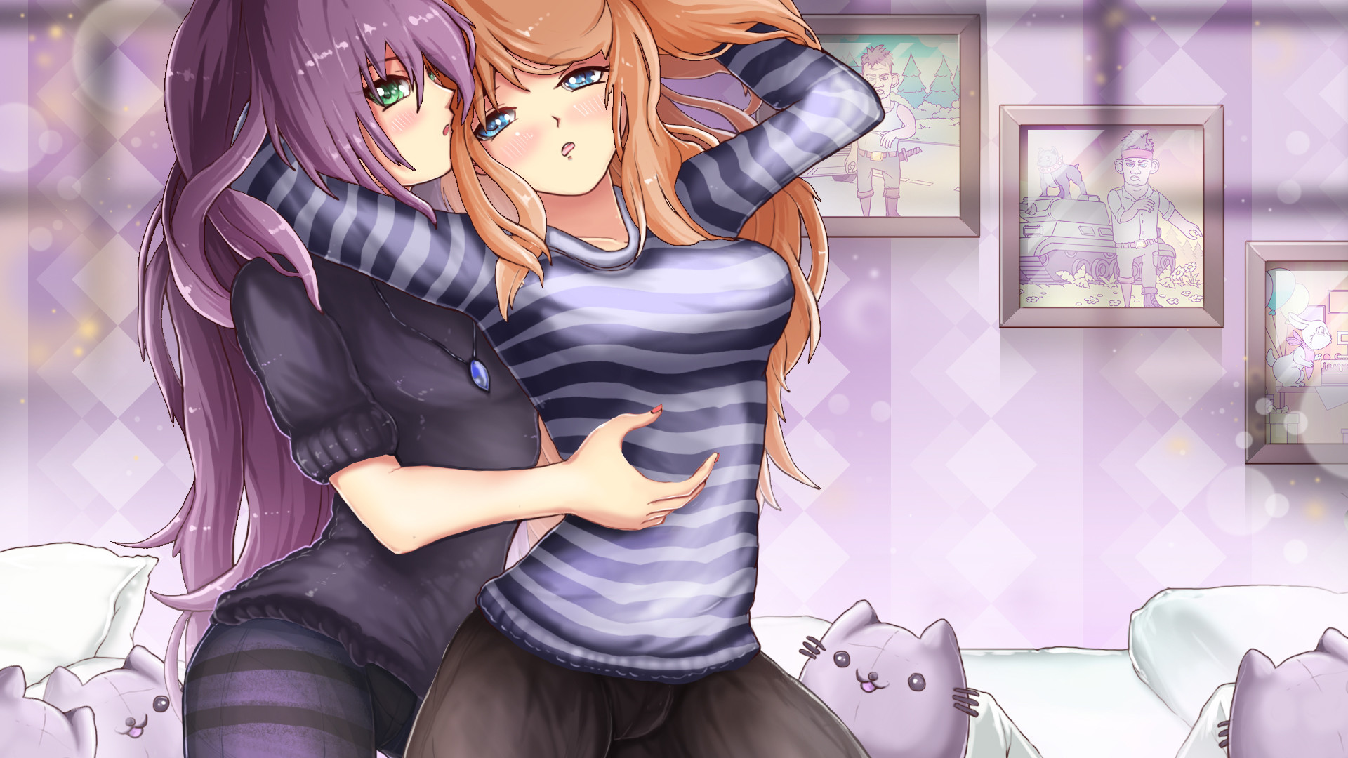 Hentai Two Girls screenshot 1