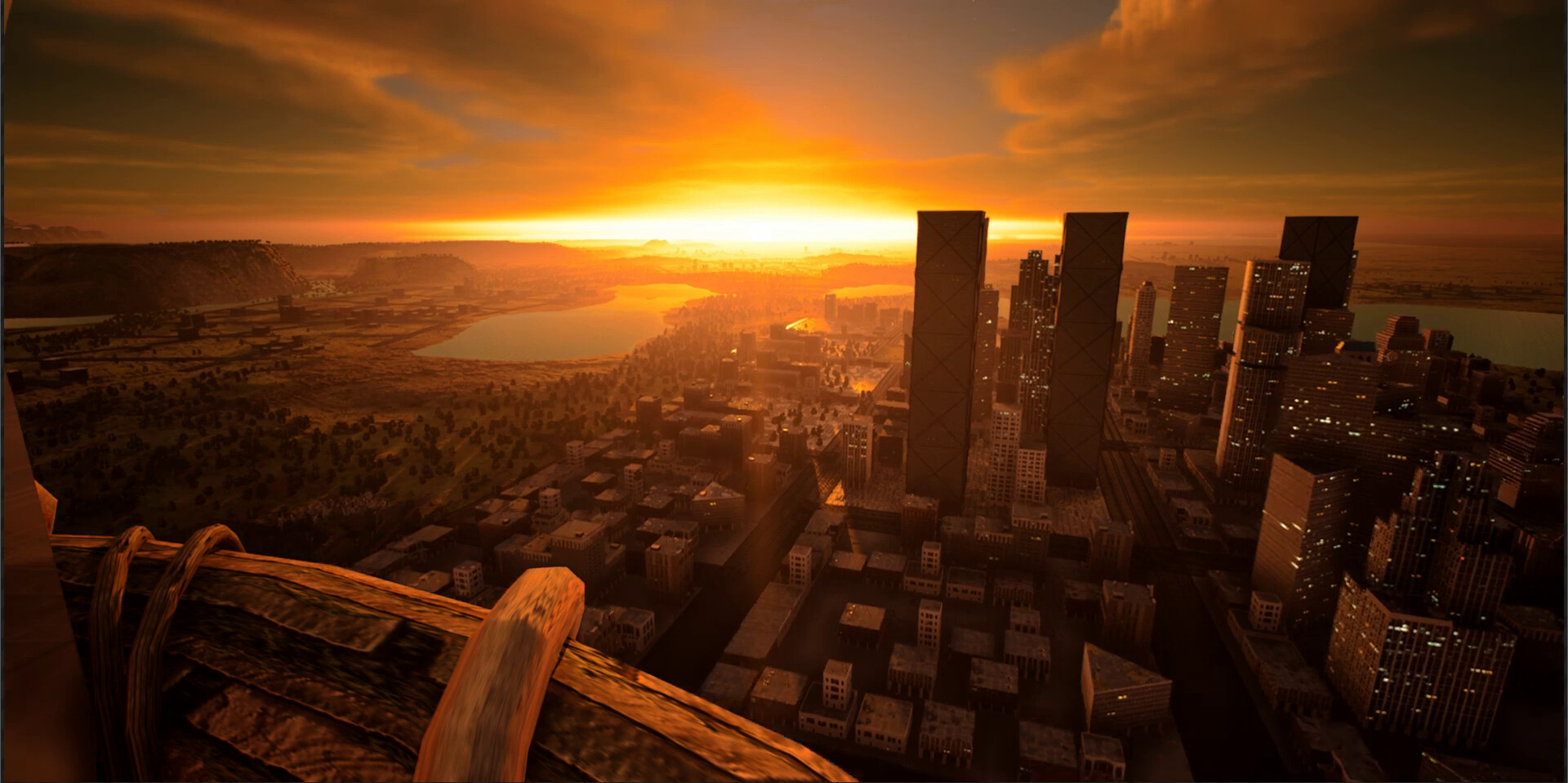Hot Air Balloon Simulator screenshot 1