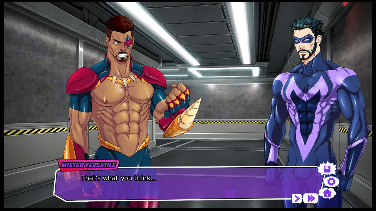 Mister Versatile: A Gay Superhero Visual Novel screenshot 10
