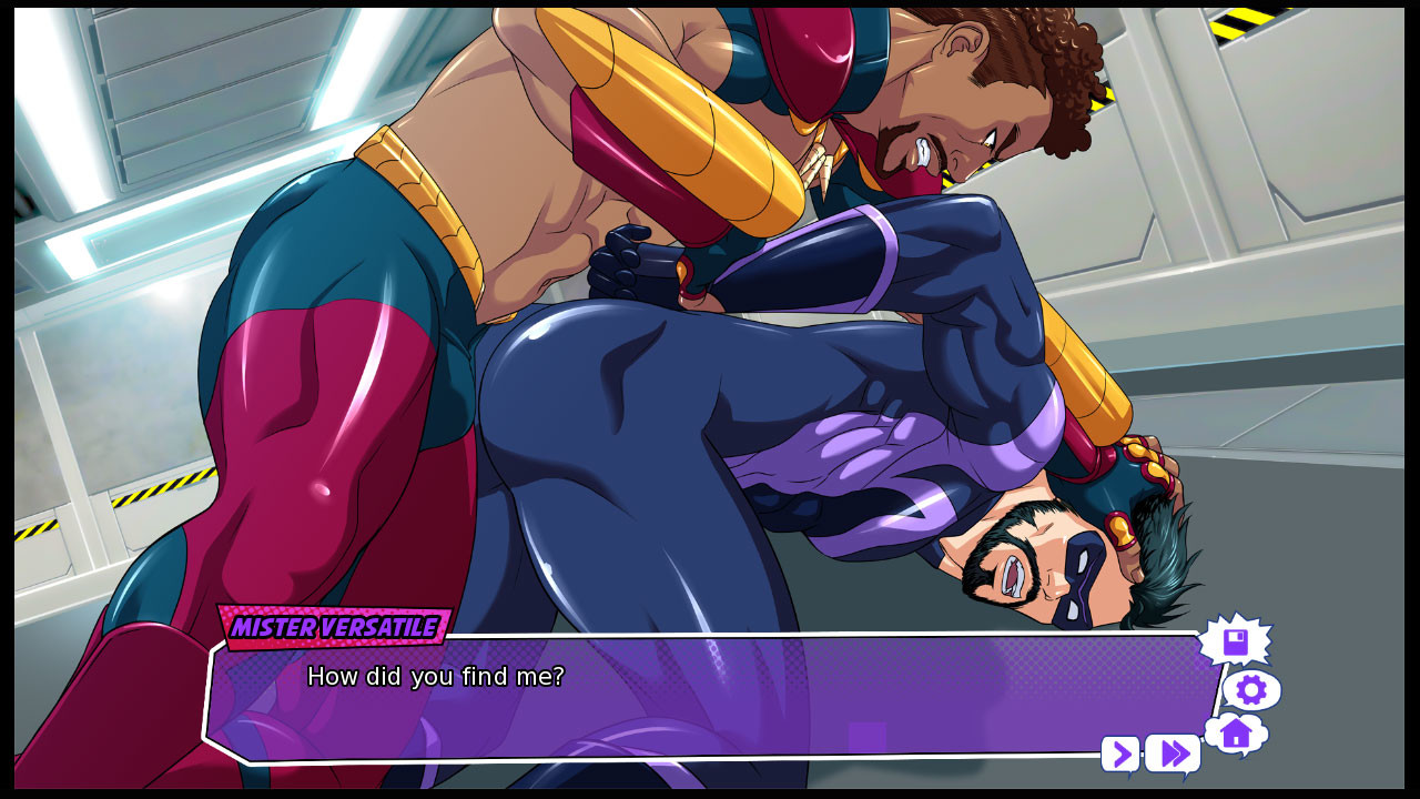 Mister Versatile: A Gay Superhero Visual Novel screenshot 11