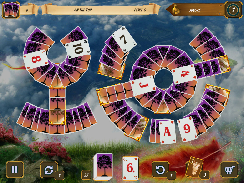 Mystery Solitaire. Dreamcatcher screenshot 1