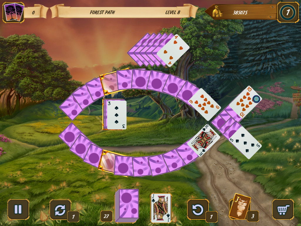 Mystery Solitaire. Dreamcatcher screenshot 3