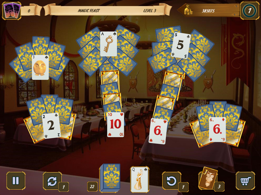 Mystery Solitaire. Dreamcatcher screenshot 2
