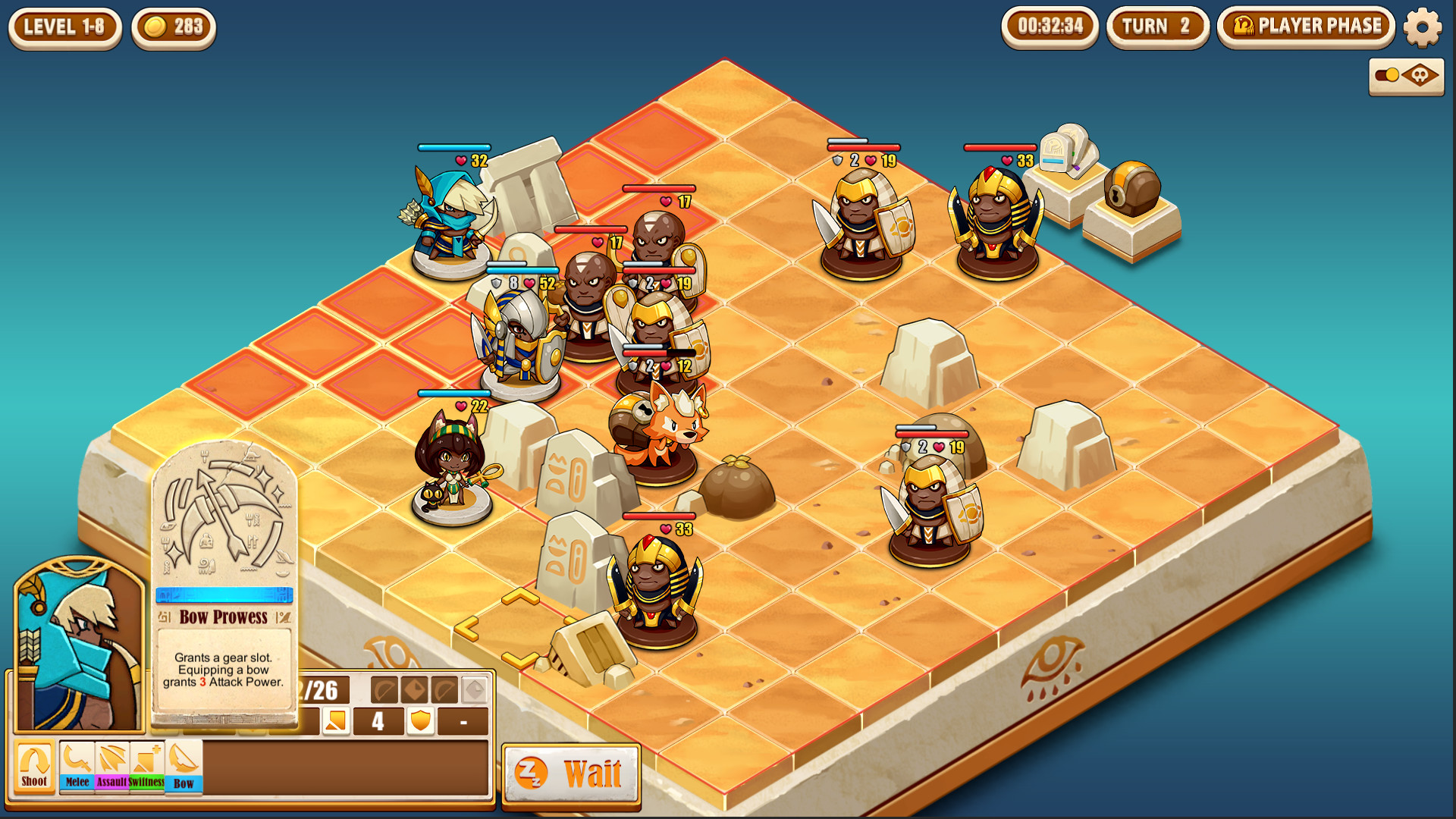 Warriors of the Nile screenshot 1