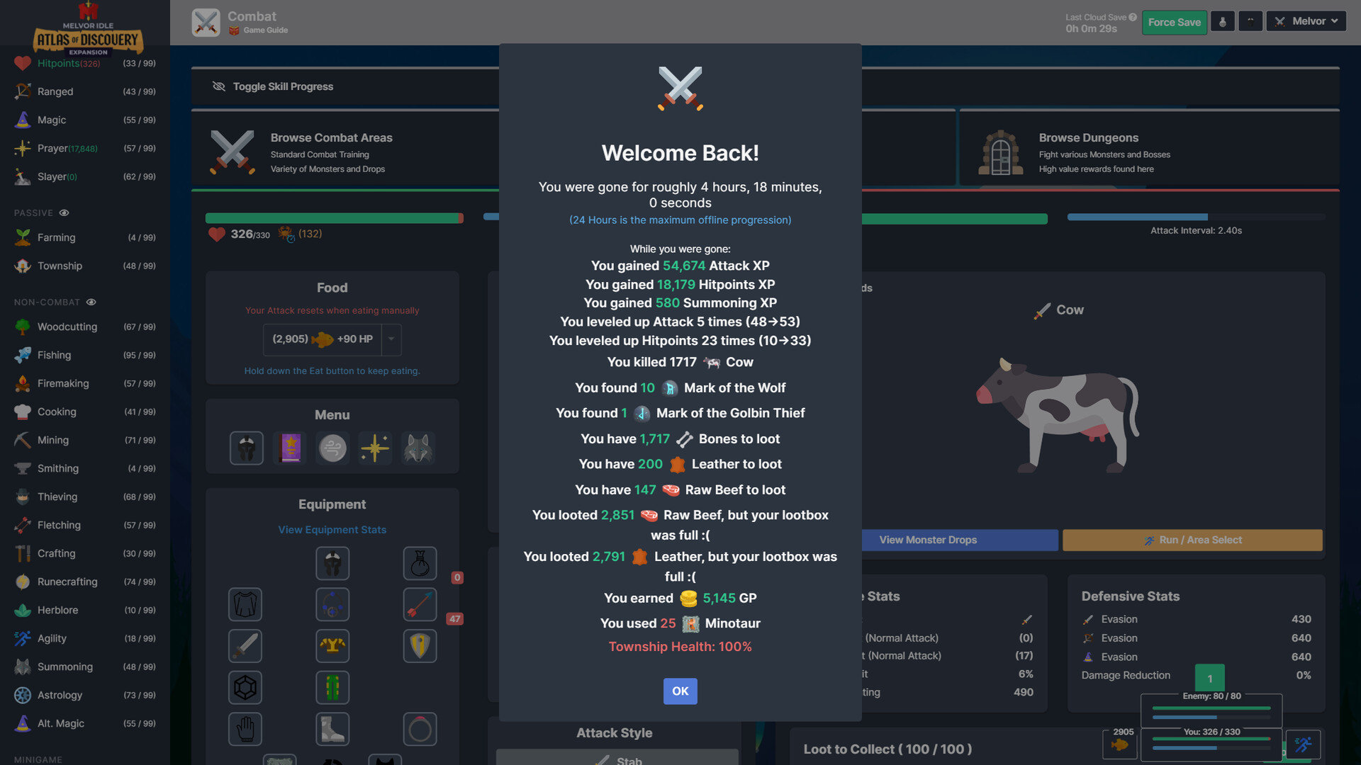 Melvor Idle screenshot 4