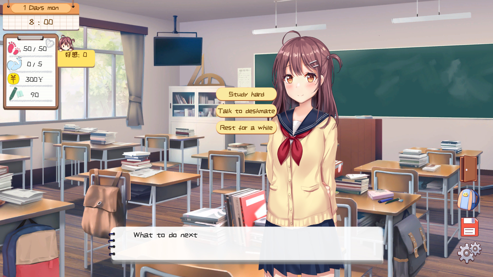 Deskmate Girl screenshot 3