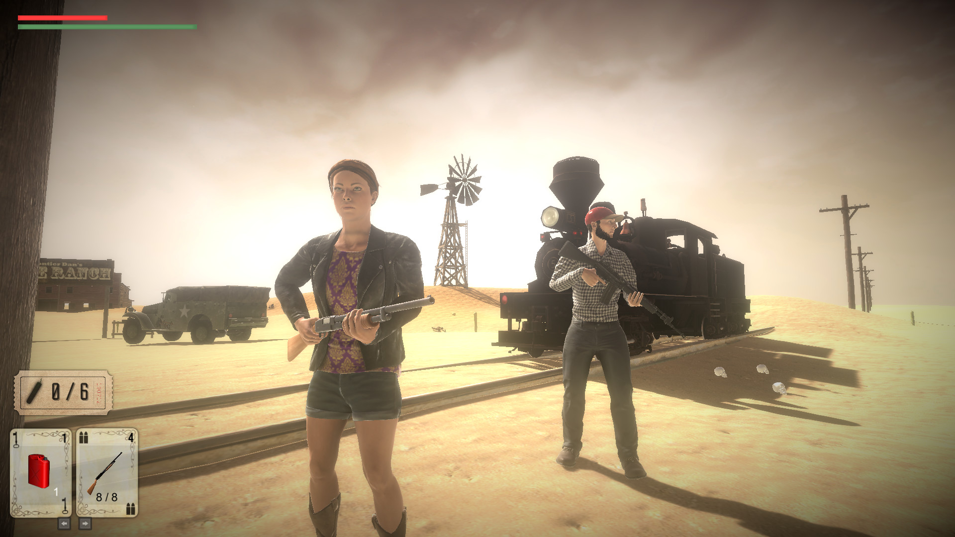 Gunslingers of the Wasteland vs. The Zombies From Mars screenshot 3