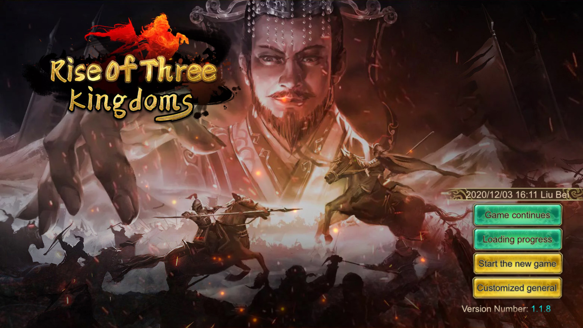 Rise Of Three Kingdoms screenshot 1