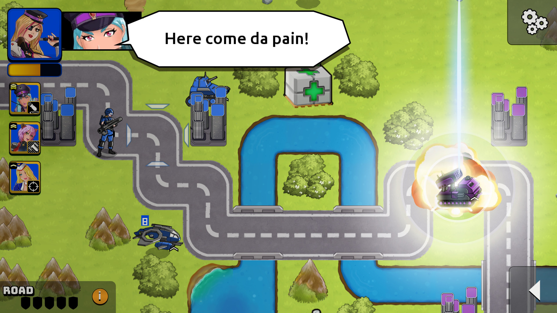 Angels on Tanks screenshot 1