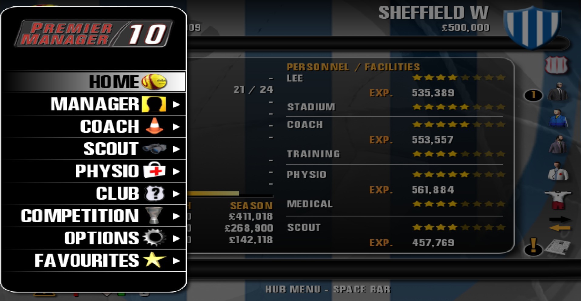Premier Manager 10 screenshot 8