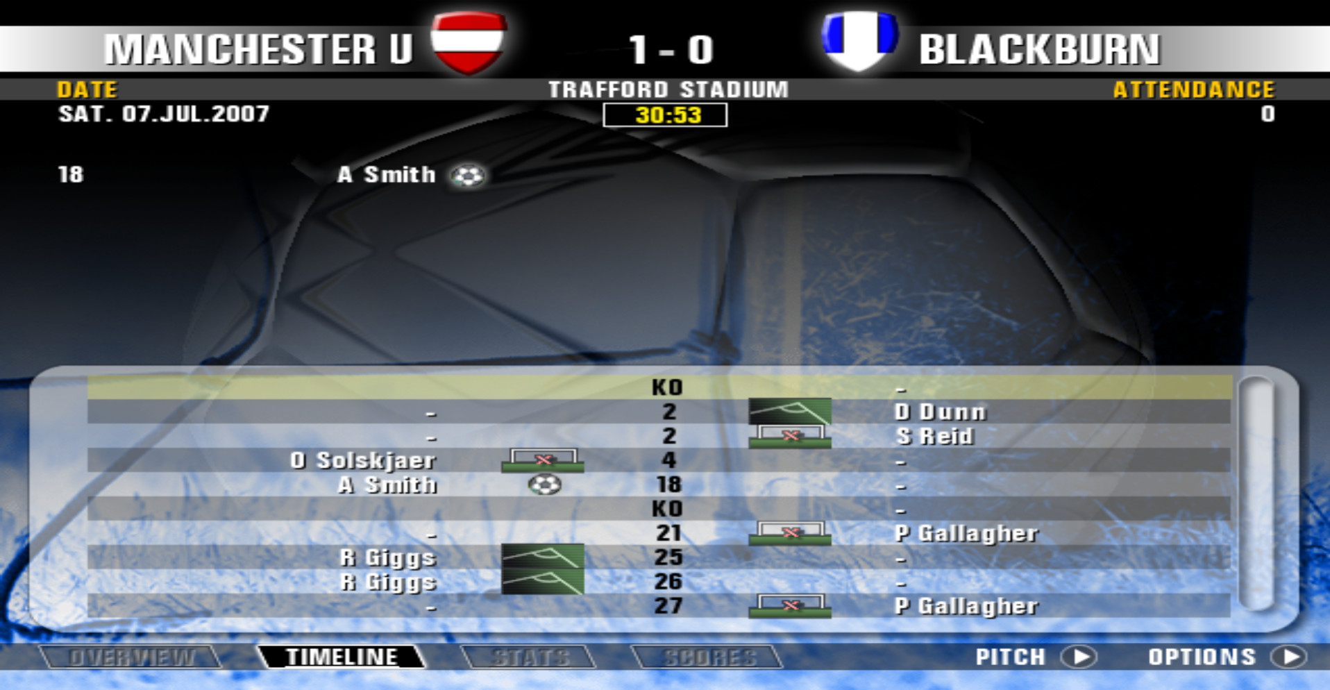 Premier Manager 08 screenshot 5