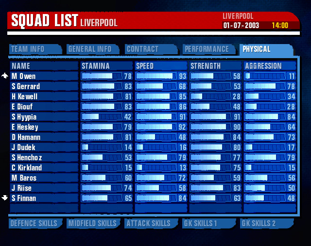 Premier Manager 03/04 screenshot 5