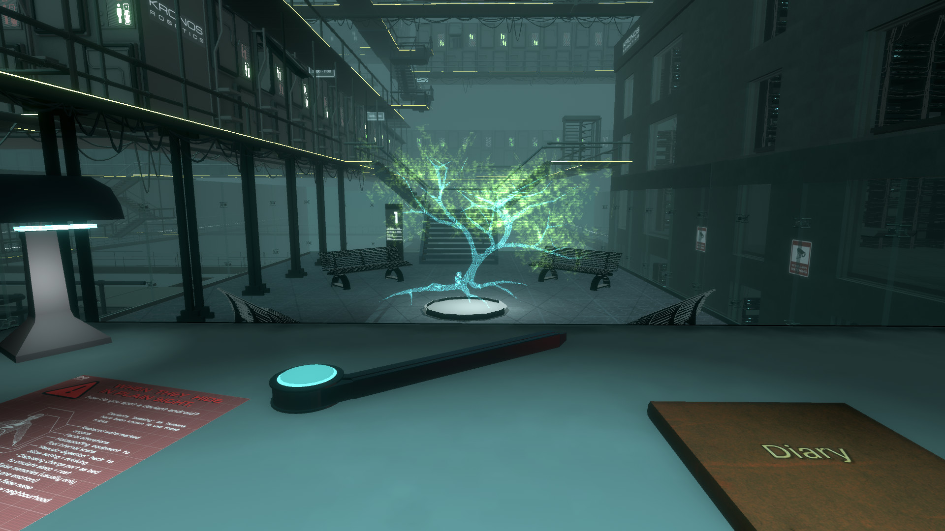 Silicon Dreams | cyberpunk interrogation screenshot 2