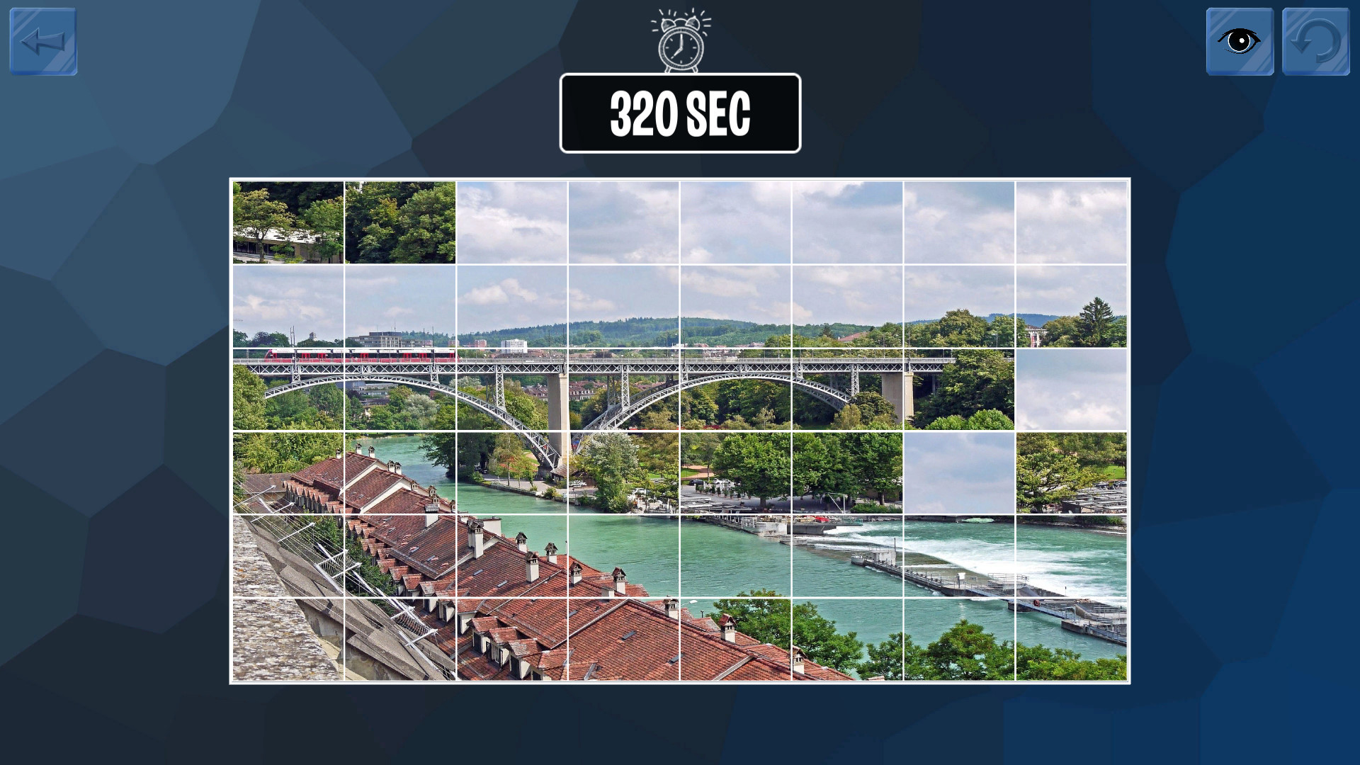 Easy puzzle: Bridges screenshot 1
