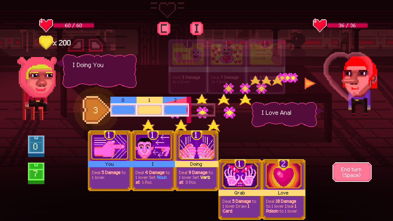 Fight with love - deckbuilder datingsim screenshot 6