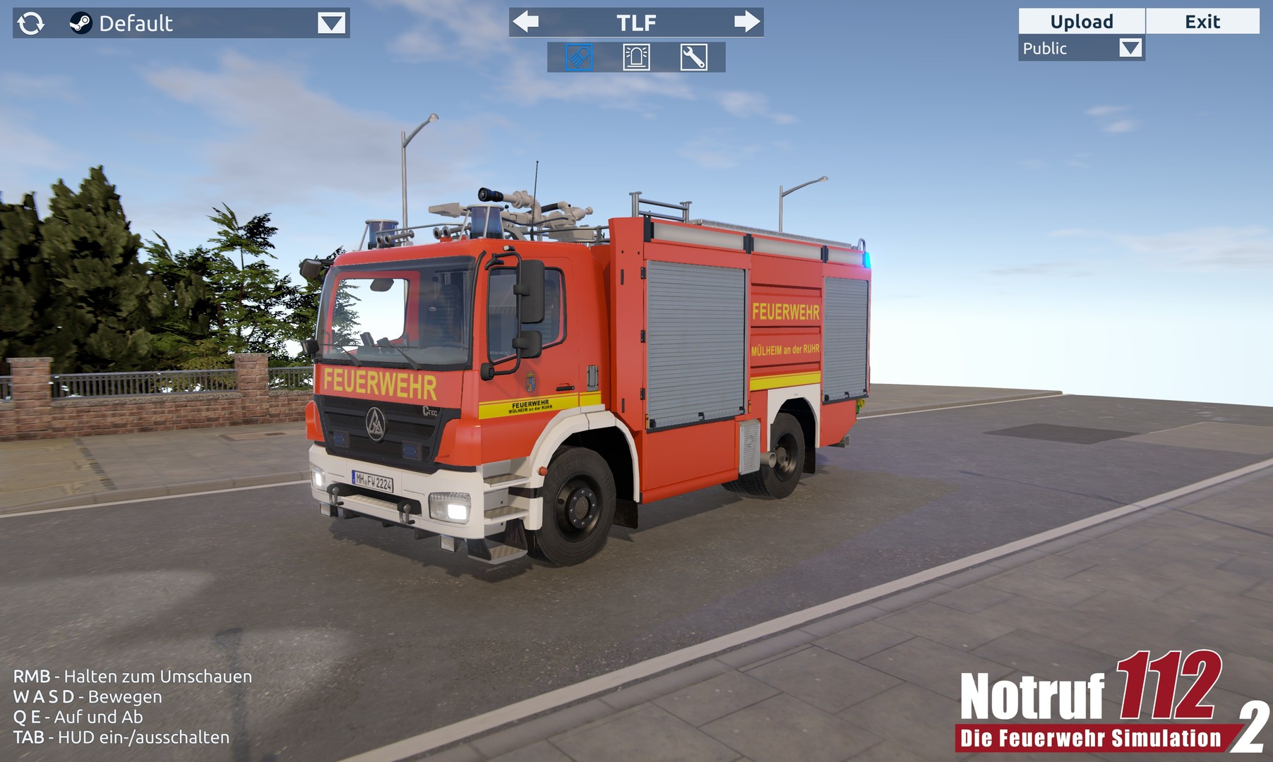 Notruf 112 - Die Feuerwehr Simulation 2: Showroom screenshot 4
