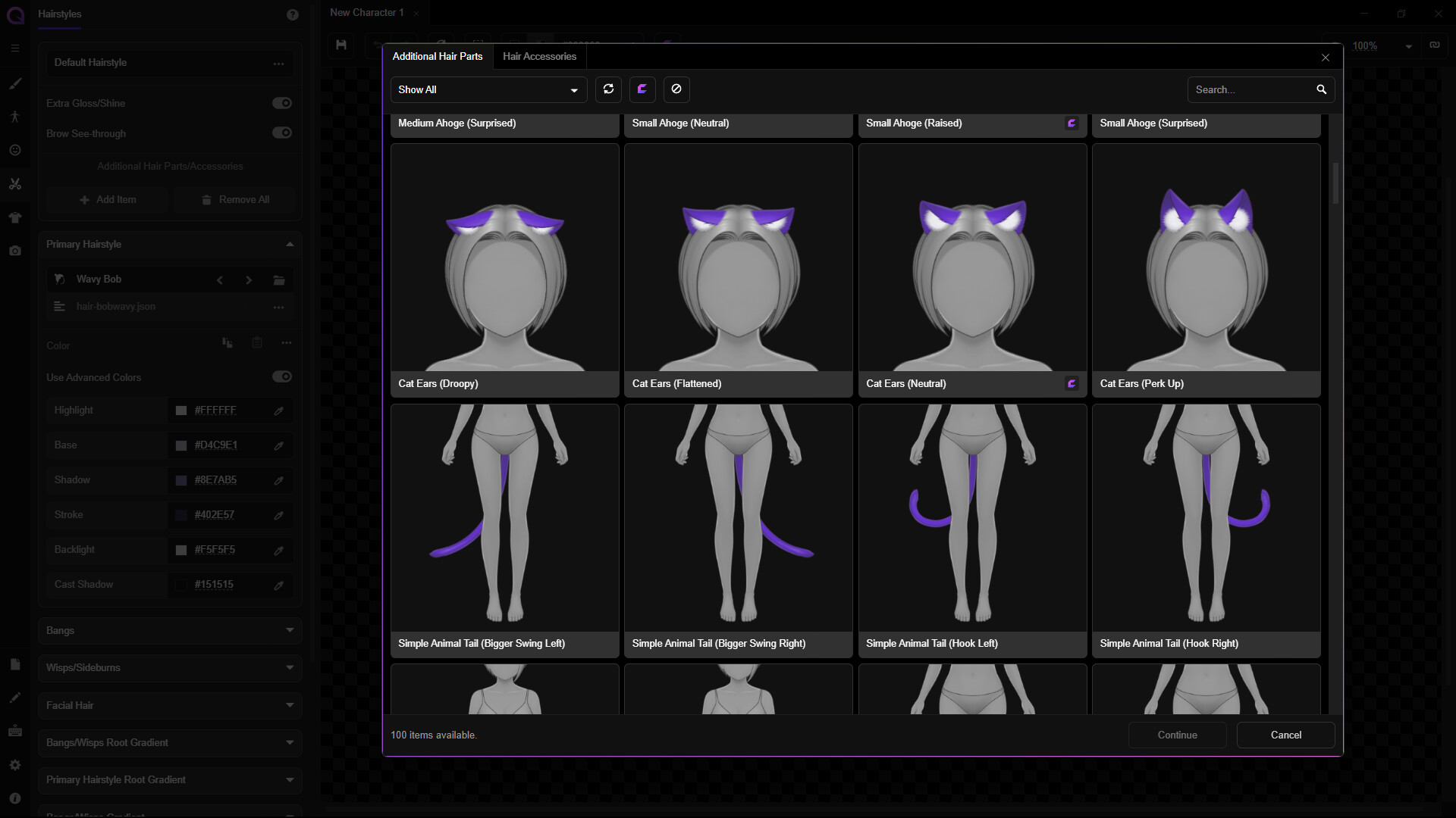 Mannequin Character Generator screenshot 6