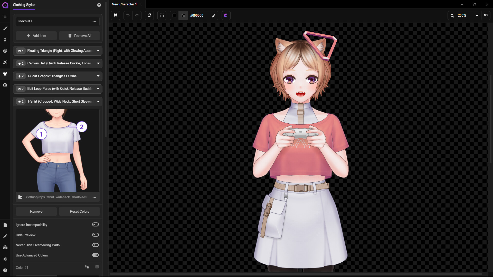 Mannequin Character Generator screenshot 2