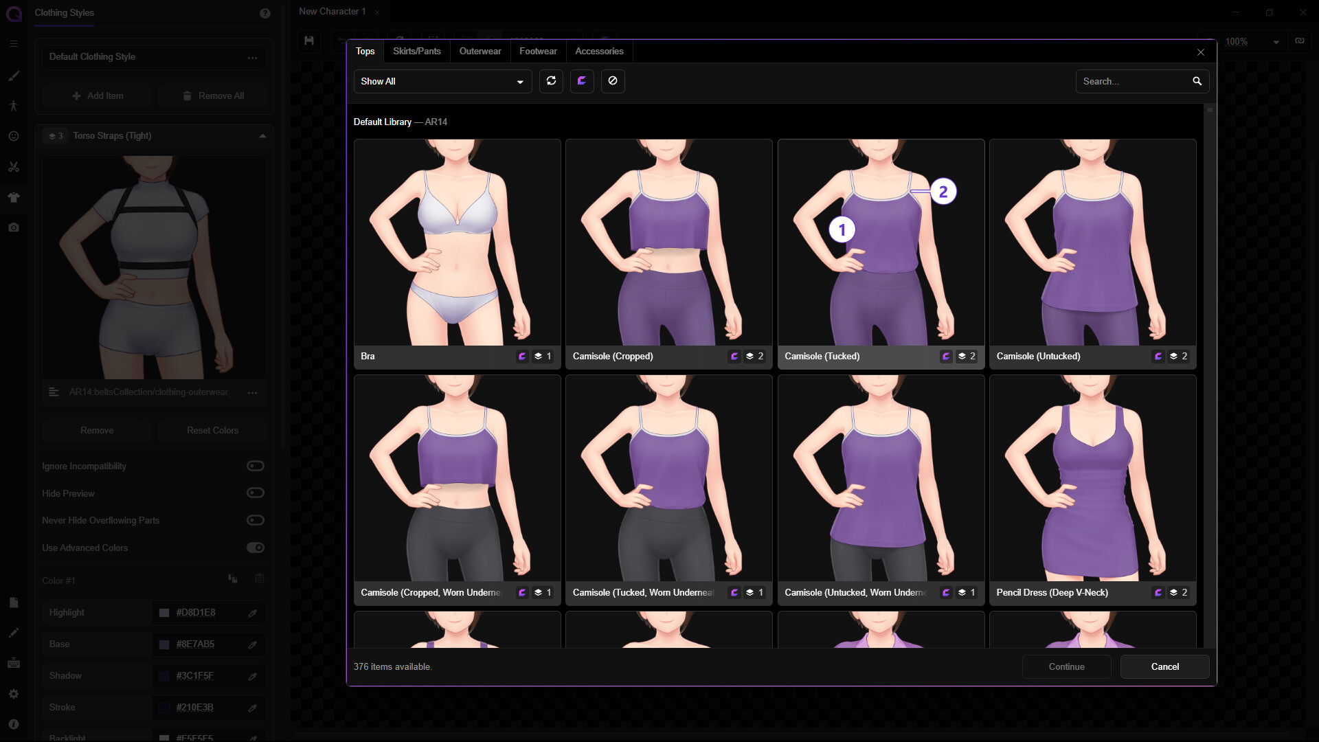 Mannequin Character Generator screenshot 4