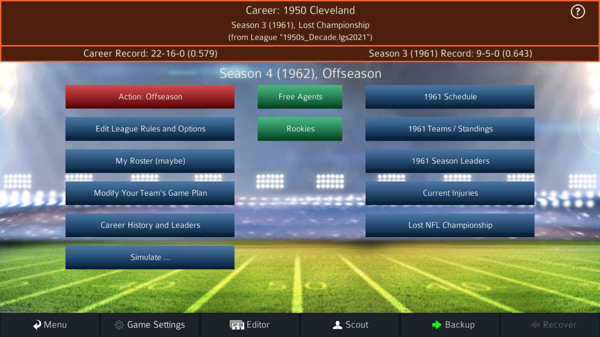 Pro Strategy Football 2021 screenshot 14