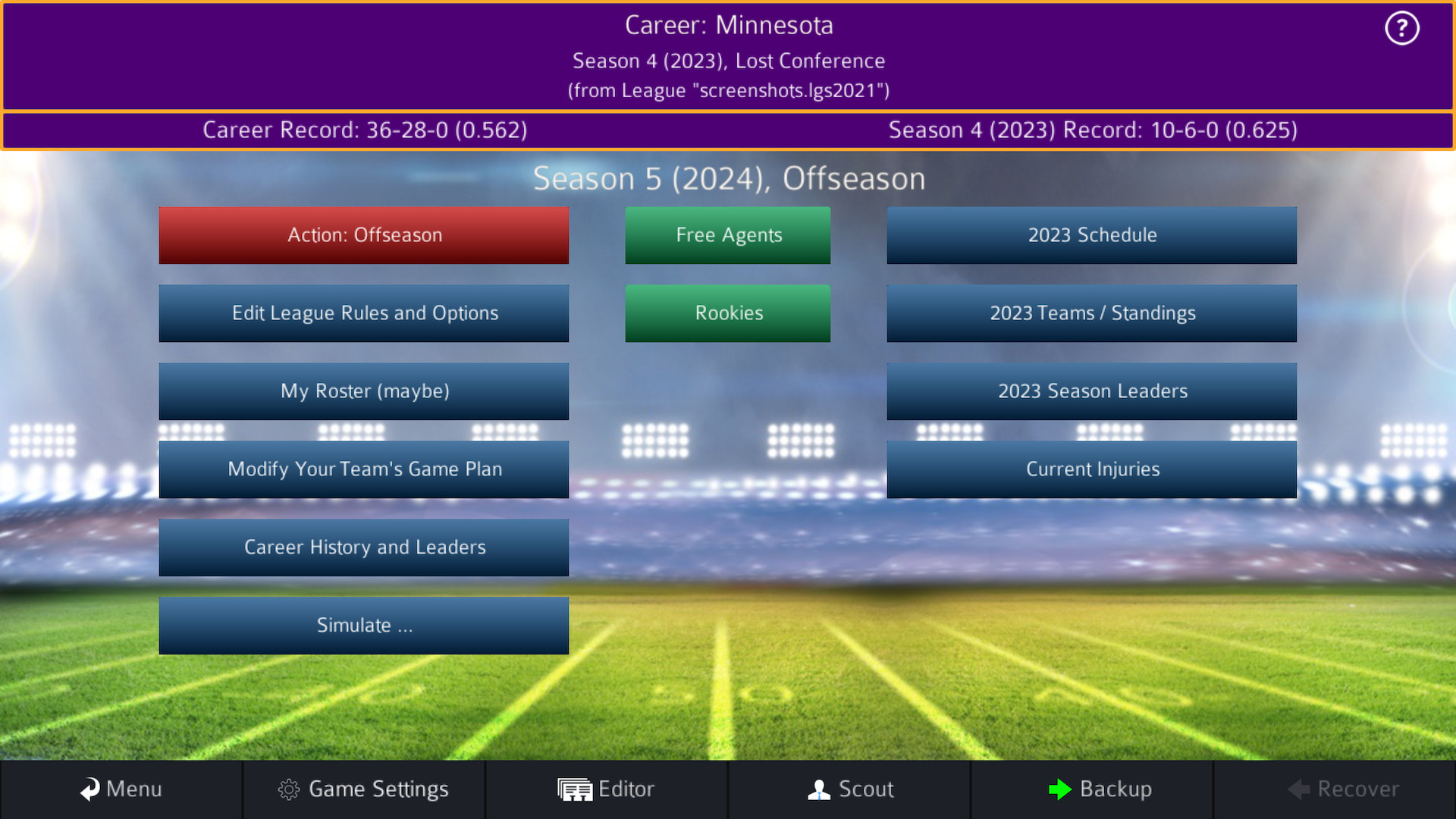 Pro Strategy Football 2021 screenshot 15