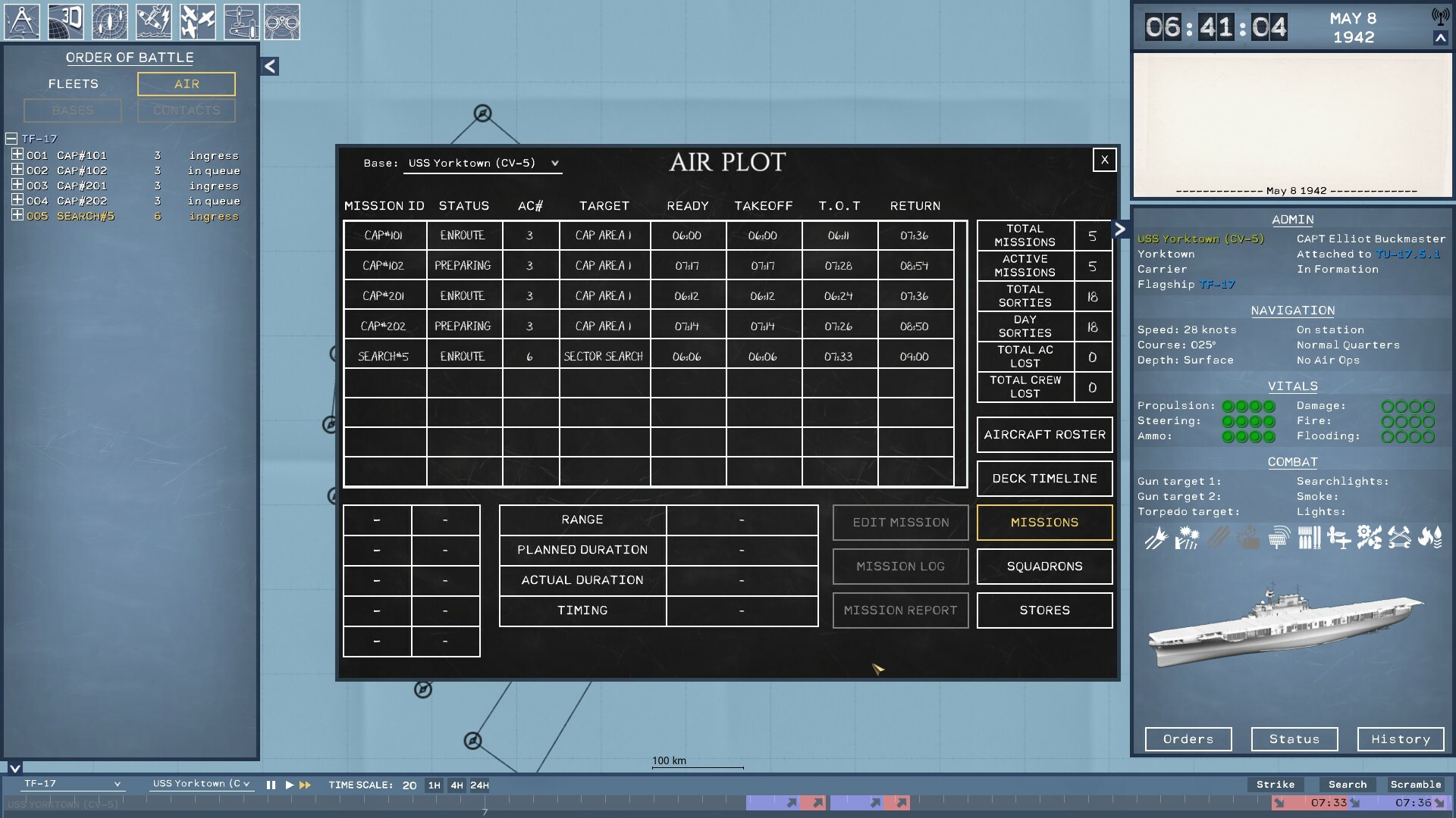 Task Force Admiral - Vol.1: American Carrier Battles screenshot 19