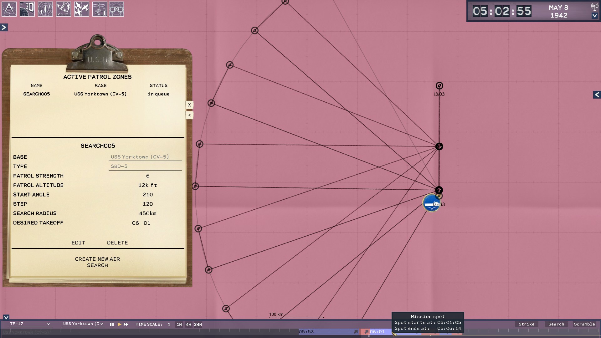 Task Force Admiral - Vol.1: American Carrier Battles screenshot 15