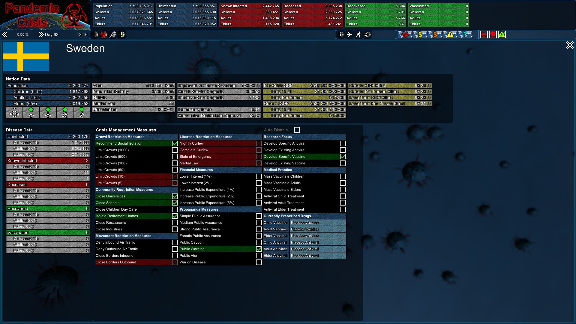 Pandemic Crisis screenshot 5
