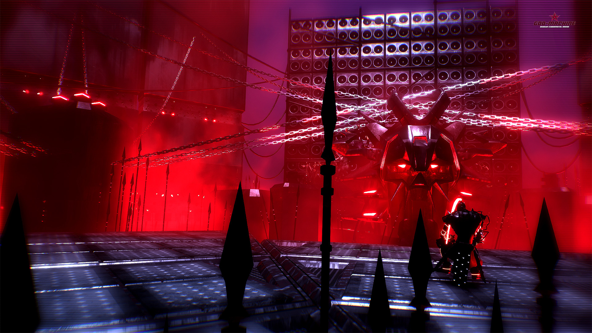God-Machine - Shogun CyberMetal Arena screenshot 3