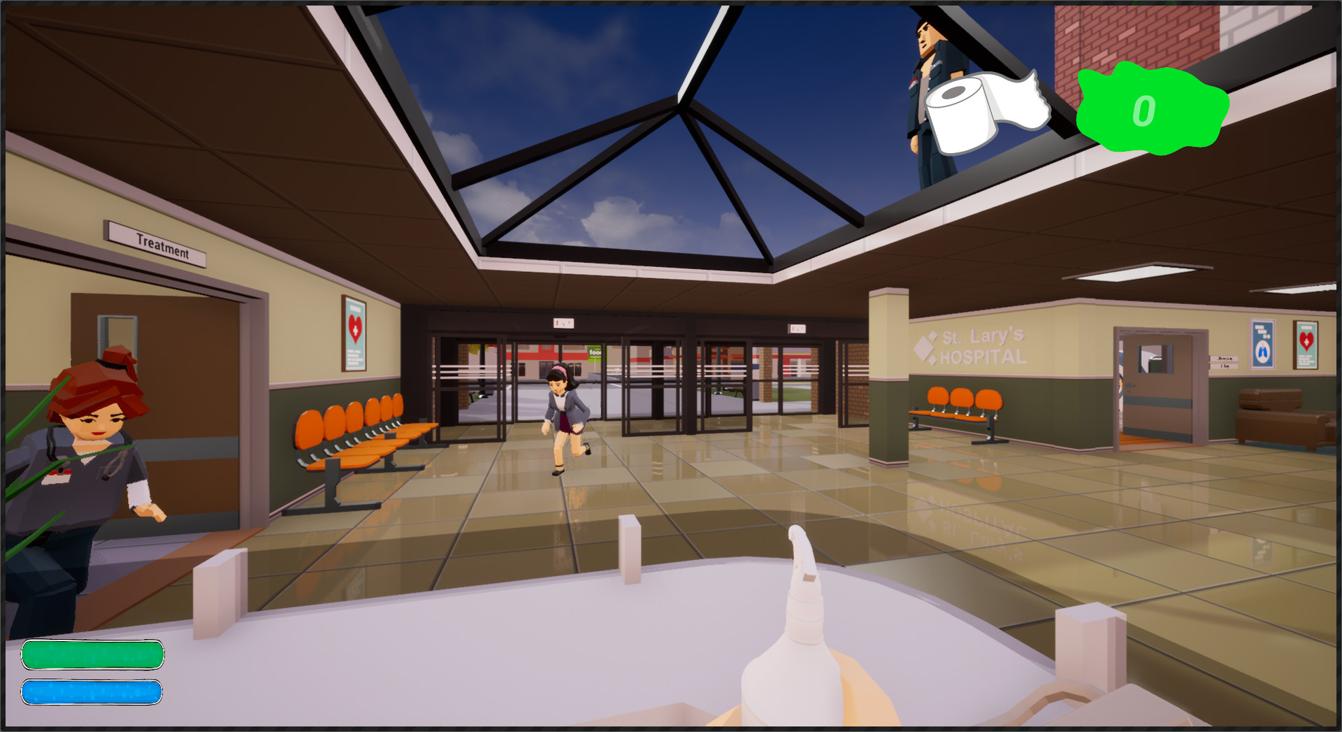 Saint Lary's Hospital - Ay Corona! screenshot 2